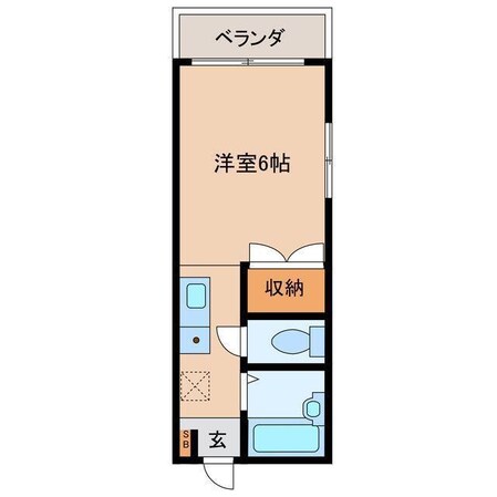 セレッソ壱番館の物件間取画像